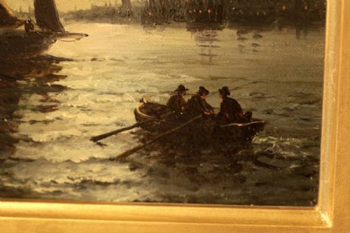 WILLIAM THORNLEY 18571935 A PAIR OF OILS ON CANVAS - ADDITIONAL PHOTO 6
