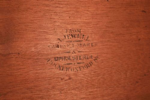A VICTORIAN FIGURED BURR WALNUT WELLINGTON CHEST - ADDITIONAL PHOTO 2