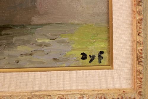 MARCEL DYF 1899 1985 OIL ON CANVAS - ADDITIONAL PHOTO 4