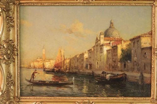 ANTOINE BOUVARD SENIOR 18701956 OIL ON CANVAS - ADDITIONAL PHOTO 1