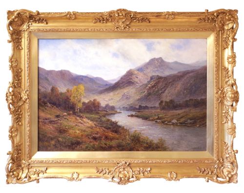alfred de breanski senior 1852 1928 oil on canvas - CATEGORY: ANTIQUE ART - DATED 1900
