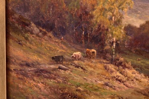 ALFRED DE BREANSKI SENIOR 1852 1928 OIL ON CANVAS - ADDITIONAL PHOTO 1