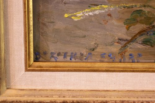 DOROTHEA SHARP 1874 1955 OIL ON CANVAS - ADDITIONAL PHOTO 4