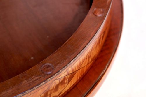 THE QUALITY EDWARDIAN SATINWOOD INLAID SIDE TABLE - ADDITIONAL PHOTO 5