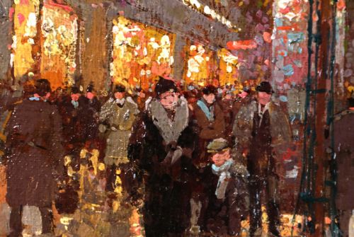 EDOUARD LEON CORTES 1882 1969 OIL ON CANVAS - ADDITIONAL PHOTO 1