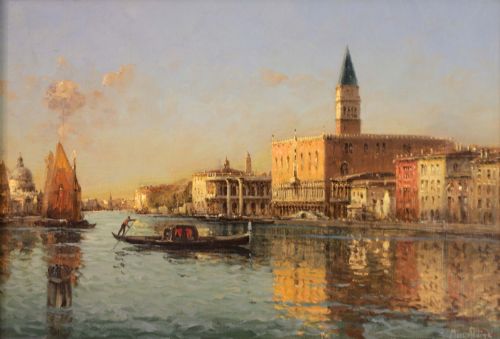 MARC ALDINE 18701955 OIL ON CANVAS ANTOINE BOUVARD SENIOR - ADDITIONAL PHOTO 1
