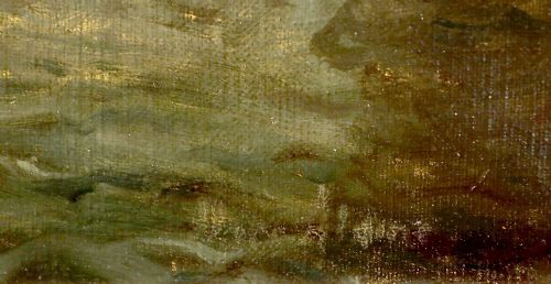 ANTOINE BOUVARD SNR 18701956 OIL ON CANVAS - ADDITIONAL PHOTO 3