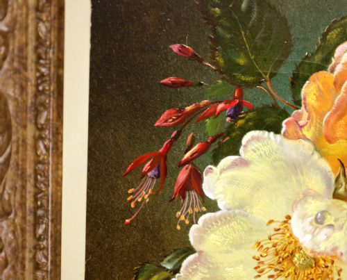 CECIL KENNEDY 1905 1997 A PAIR OF FLORAL STILL LIFE PAINTINGS - ADDITIONAL PHOTO 2