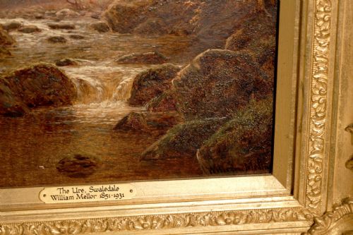 WILLIAM MELLOR 1851 1931 A PAIR OF OILS ON CANVAS - ADDITIONAL PHOTO 1