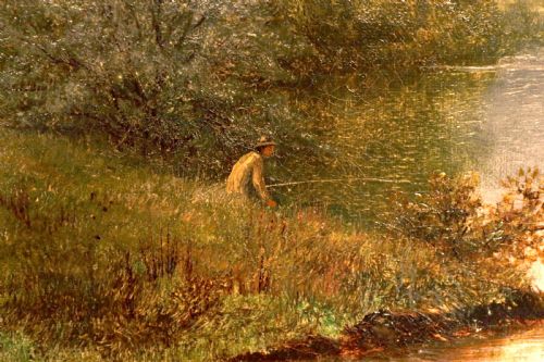 WILLIAM MELLOR 1851 1931 OIL ON CANVAS - ADDITIONAL PHOTO 3