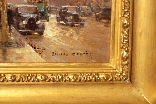 DOUARD CORTS 1882 1969 OIL ON CANVAS - ADDITIONAL PHOTO 1