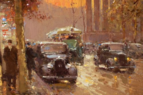 DOUARD CORTS 1882 1969 OIL ON CANVAS - ADDITIONAL PHOTO 4