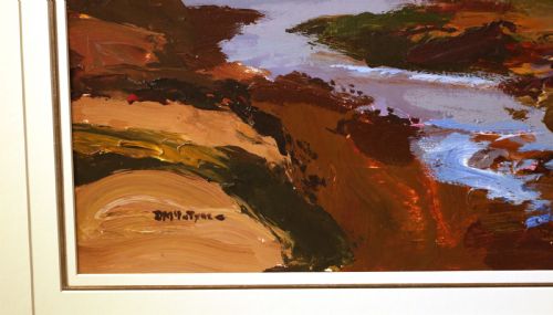 DONALD MCINTYRE 1923 2009 OIL ON CANVAS - ADDITIONAL PHOTO 1