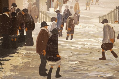 BRIAN SHIELDS 'BRAAQ' 19511997 OIL ON CANVAS - ADDITIONAL PHOTO 4