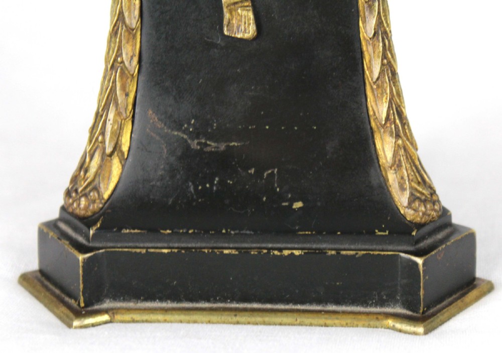 Late 19th Century french bronze bust of Mozart by Eugen. Bormel on black base. View IV