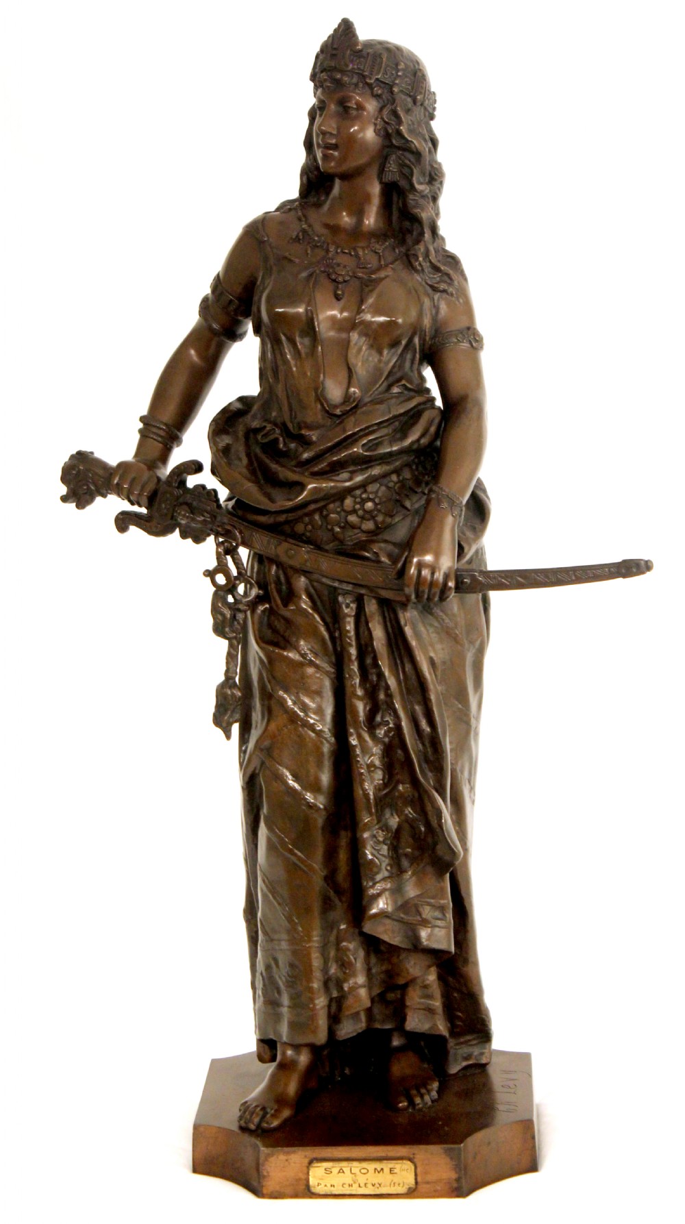 Charles-Octave Levy (1820-1899) Large 19th C. French Bronze 