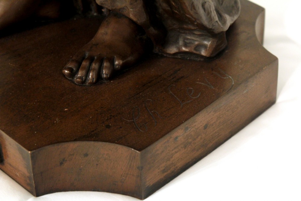Charles-Octave Levy (1820-1899) Large 19th C. French Bronze 