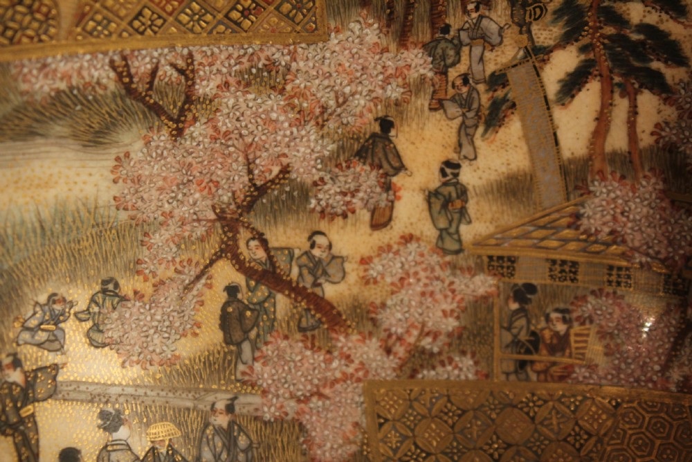 An Exceptional Japanese Meiji Period Satsuma Bowl View IV