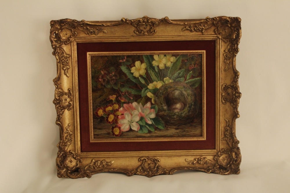 Thomas Collins 1893 (1857-1893) A Good Pair of Still life Oil Paintings on Canvas View II