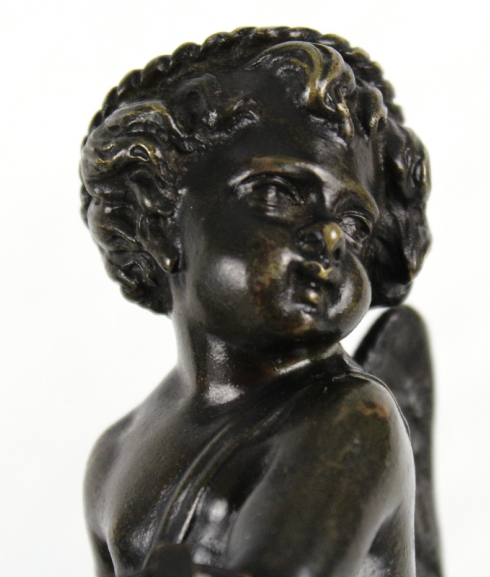 A Pair Of 19th Century French Bronze Figures Of Cherub Farmers View II