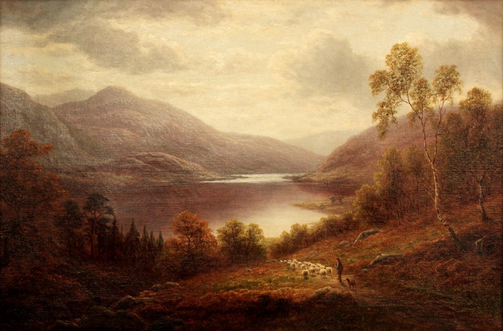 William Mellor (1851-1931) Oil on Canvas 