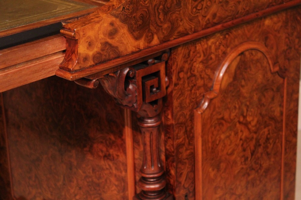 A Fine Burr Walnut Victorian Piano top 