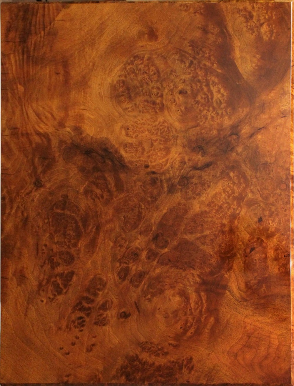 A Fine Quality Victorian Figured Burr Walnut Secretaire Wellington Chest. View II