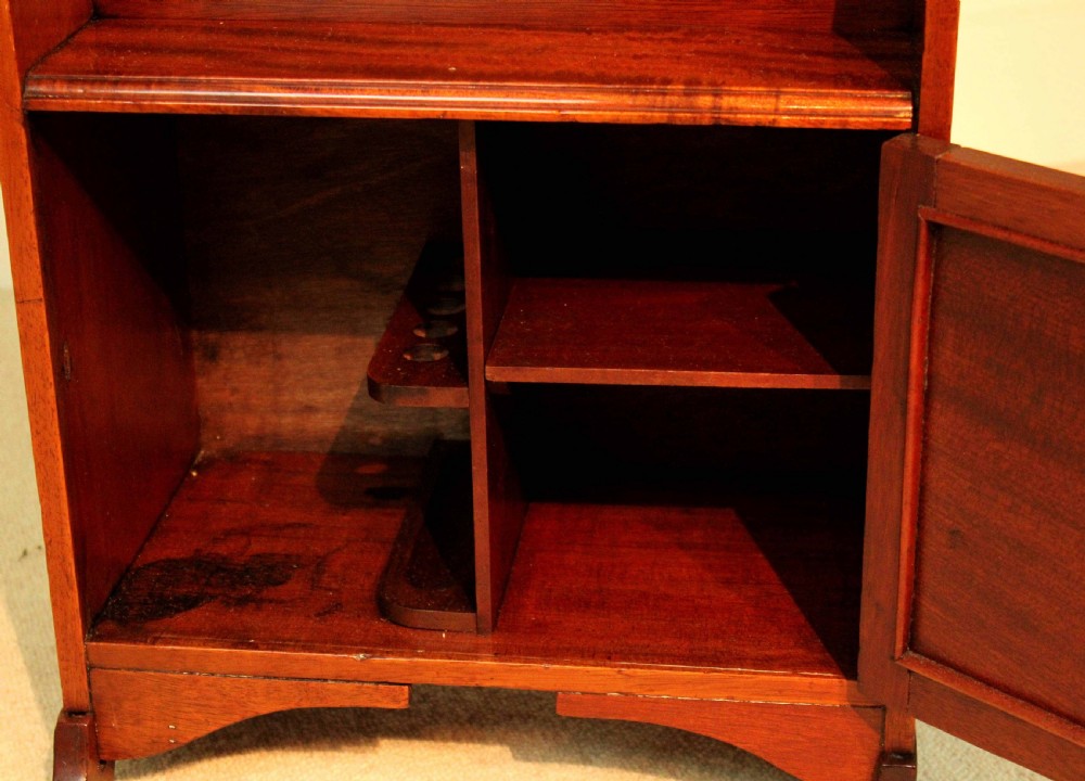 A Quality Edwardian Mahogany Inlaid Magazine Rack View V
