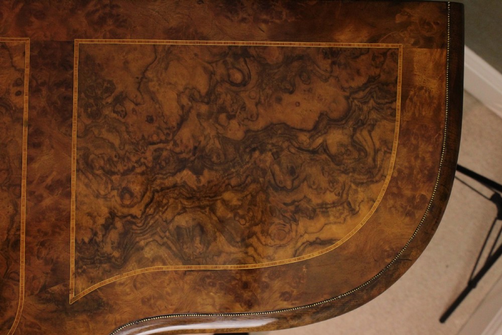 The Exhibition Quality Victorian Burr-Walnut Inlaid and Ormolu Credenza View XI