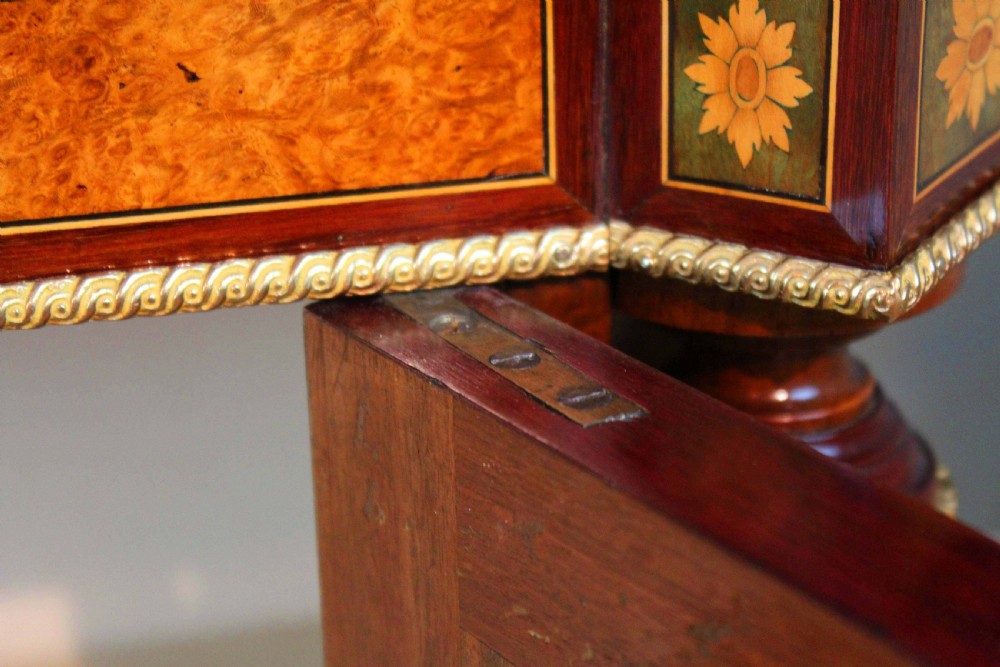 The Fine Quality Victorian Inlaid Burr-Walnut and Ormolu Mounted Pier Cabinet. View VI