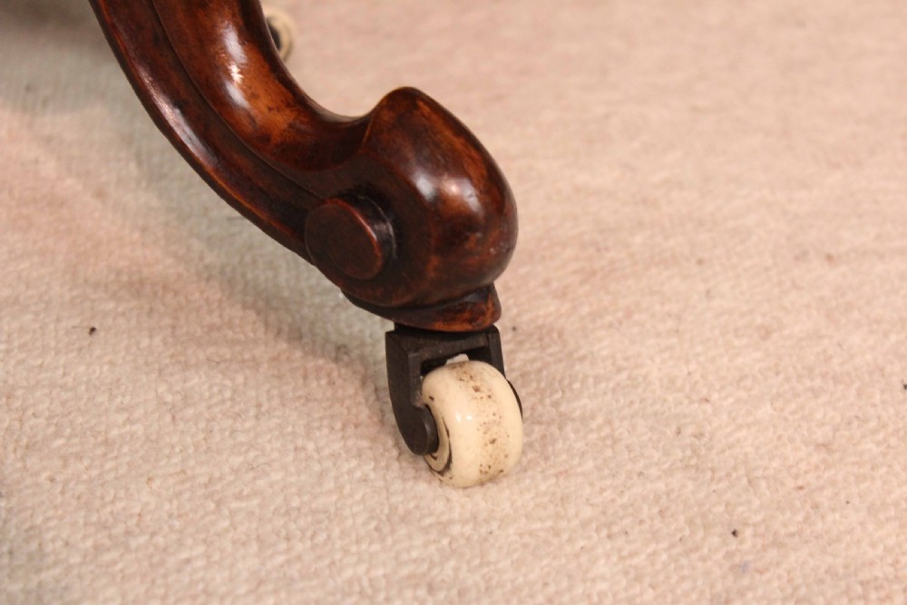A Fine Quality Burr Walnut Inlaid Baby Sutherland Table. View IV