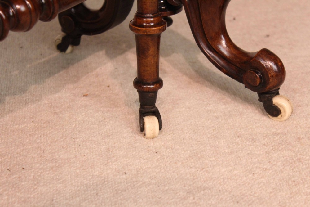 A Fine Quality Burr Walnut Inlaid Baby Sutherland Table. View VI