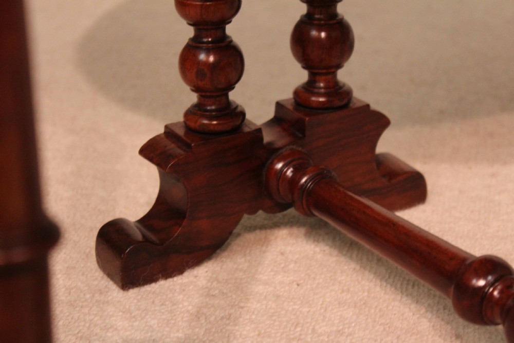 A Fine Victorian Burr Walnut Baby Sutherland Table With A Kingwood Cross Banded Edge View IX