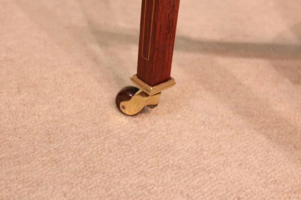 The Quality Edwardian Mahogany Inlaid Pembroke Table View V