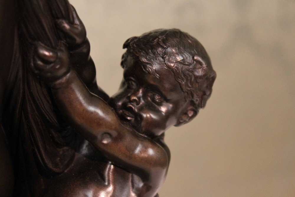 A Quality Late 19th Century Large Bronze group “the Family” after Clodion View IV