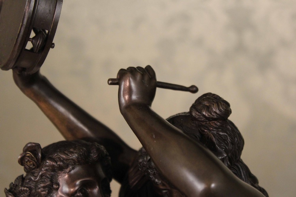 A Quality Late 19th Century Large Bronze group “the Family” after Clodion View IX