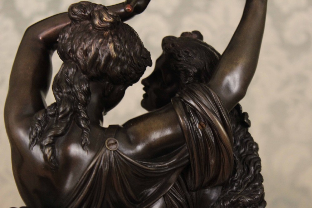 A Quality Late 19th Century Large Bronze group “the Family” after Clodion View XIII