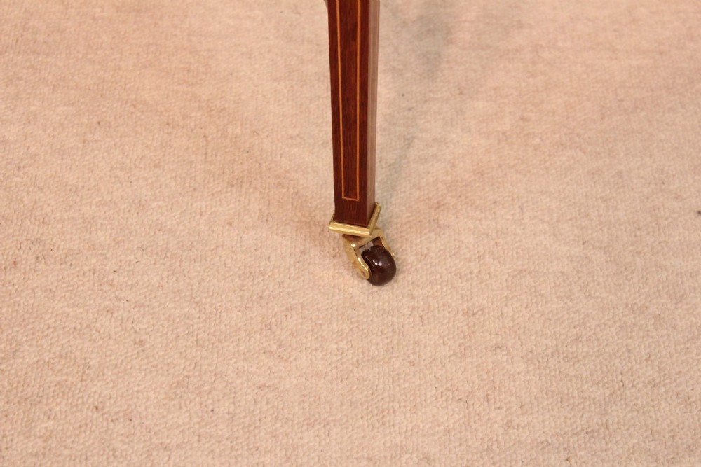 The Quality Edwardian Mahogany Inlaid Pembroke Table View III