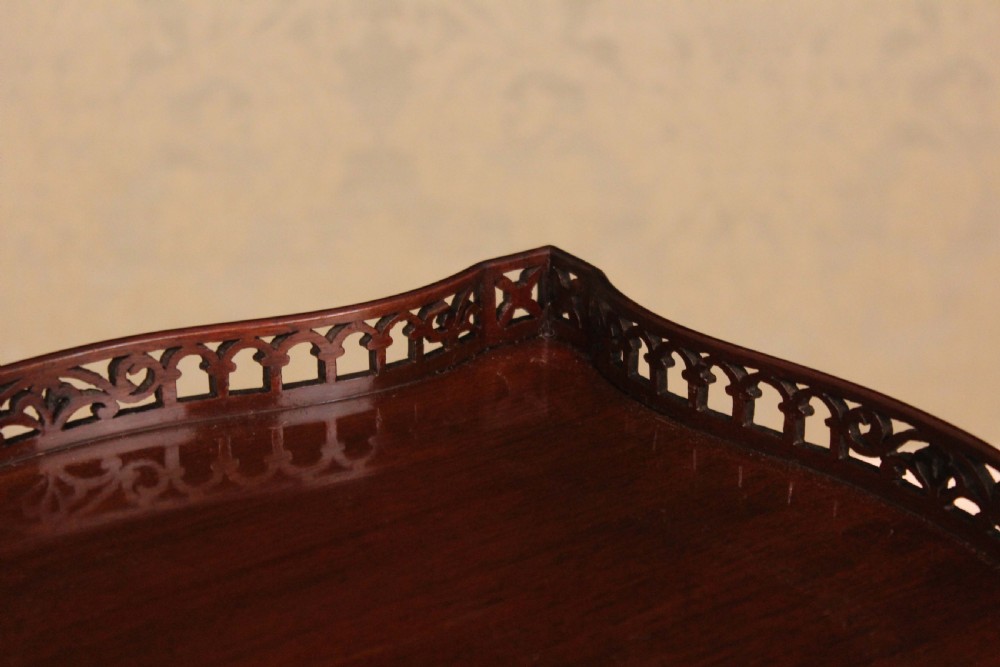A Quality Edwardian Chippendale Style Kettle Stand View VI