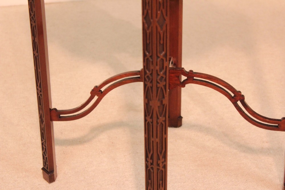 A Quality Edwardian Chippendale Style Kettle Stand View VII