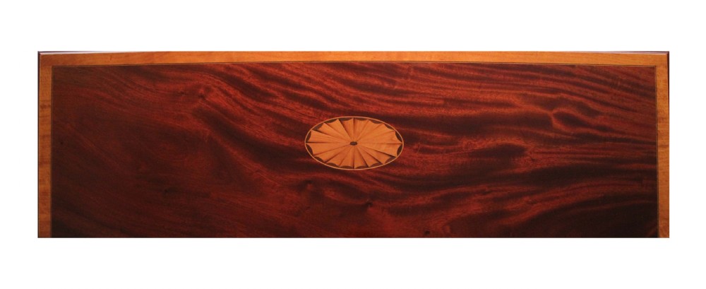 A Fine Quality Mahogany Late Victorian Inlaid Open Bookcase by Maple & Co. View V