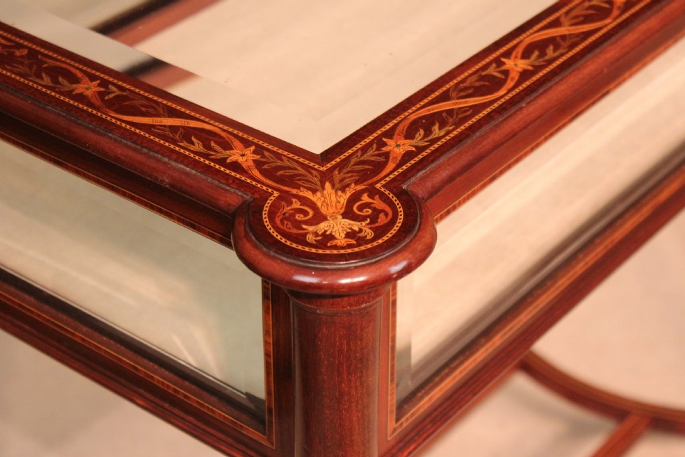 A Fine Quality Victorian Inlaid Mahogany Bijouterie Table. View IV