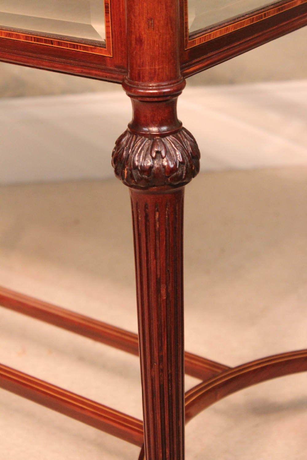 A Fine Quality Victorian Inlaid Mahogany Bijouterie Table. View VII
