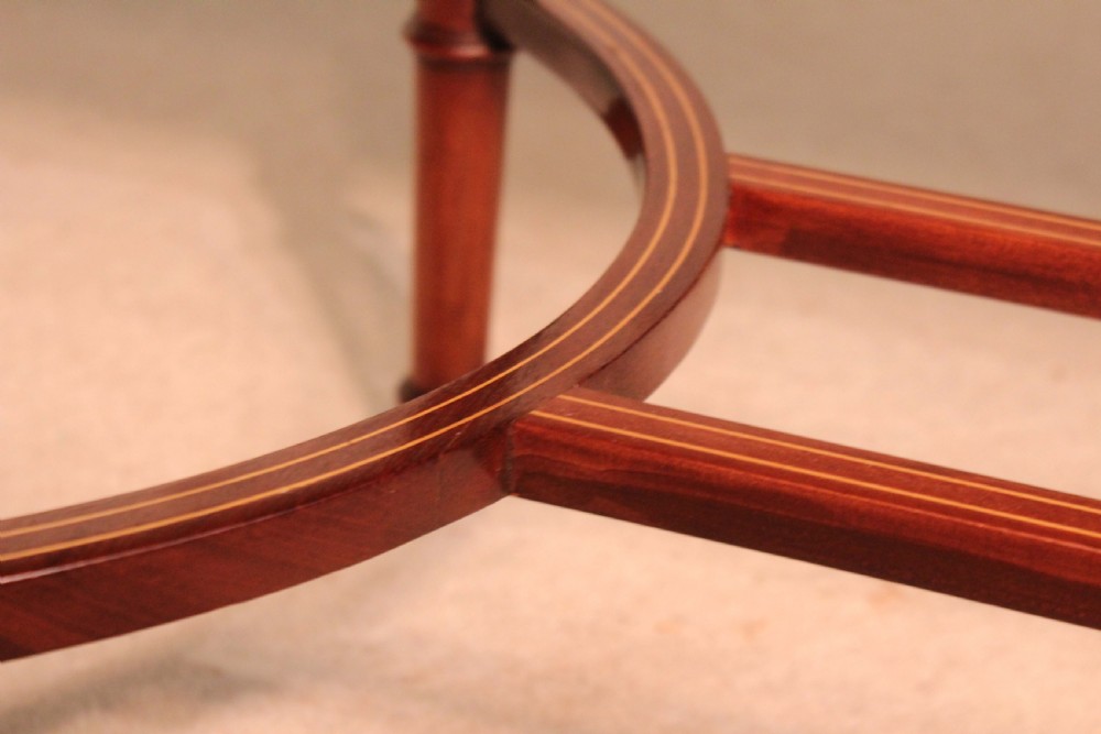 A Fine Quality Victorian Inlaid Mahogany Bijouterie Table. View VIII