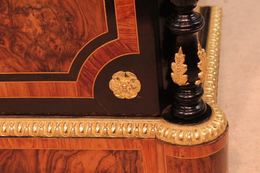 An Exceptional Exhibition Quality inlaid Partners Desk in the style of Holland and Sons. View X
