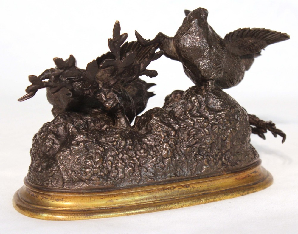 The Quality Late 19th Century Bronze by Ferdinand Pautrot (French, 1832–1874) signed “PAUTROT”. View IV