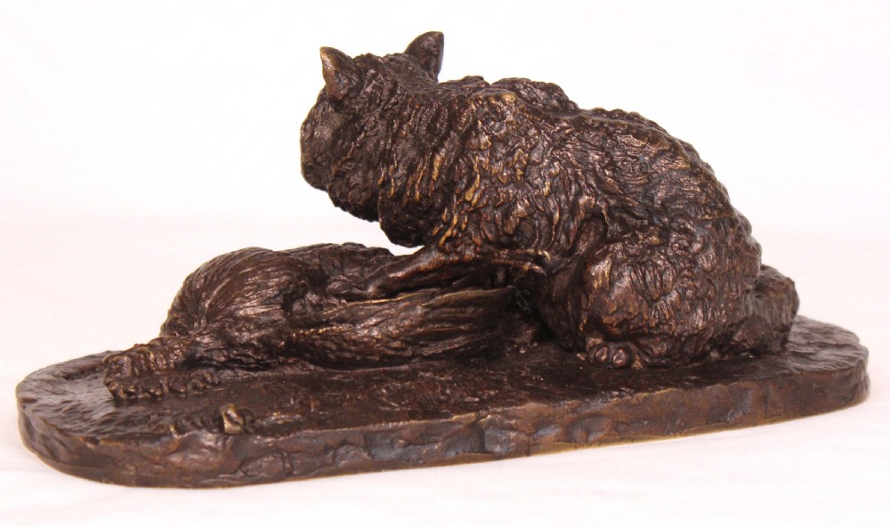 The Quality Late 19th Century French Bronze Figure with Bears View V