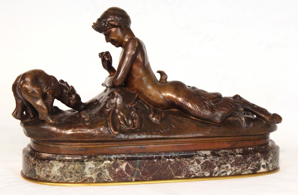 The Quality Early 20th Century French Bronze of a Greyhound