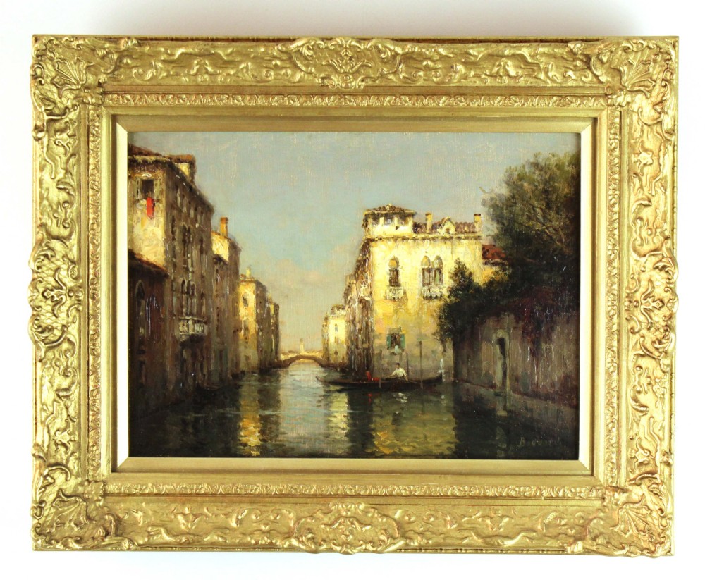 Antoine Bouvard Snr (1870-1956) Oil on Canvas View II