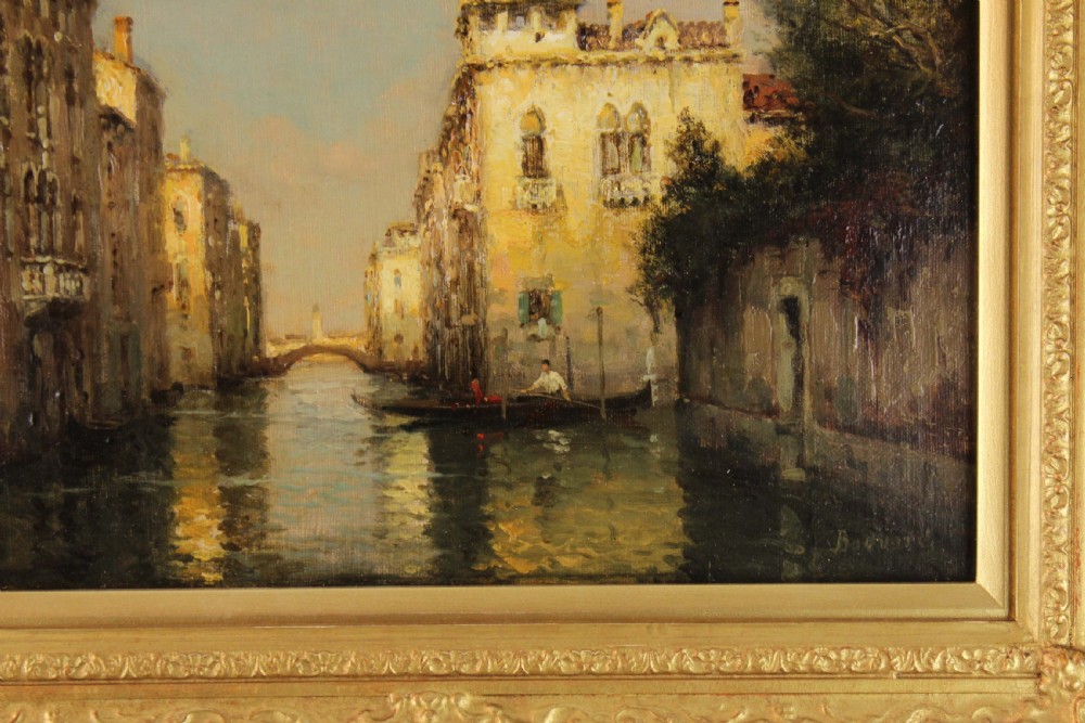 Antoine Bouvard Snr (1870-1956) Oil on Canvas View III